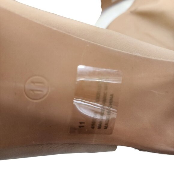 Fashion Nova Add My Two Cents Booties Women's Size 11 Nude - Picture 7 of 12